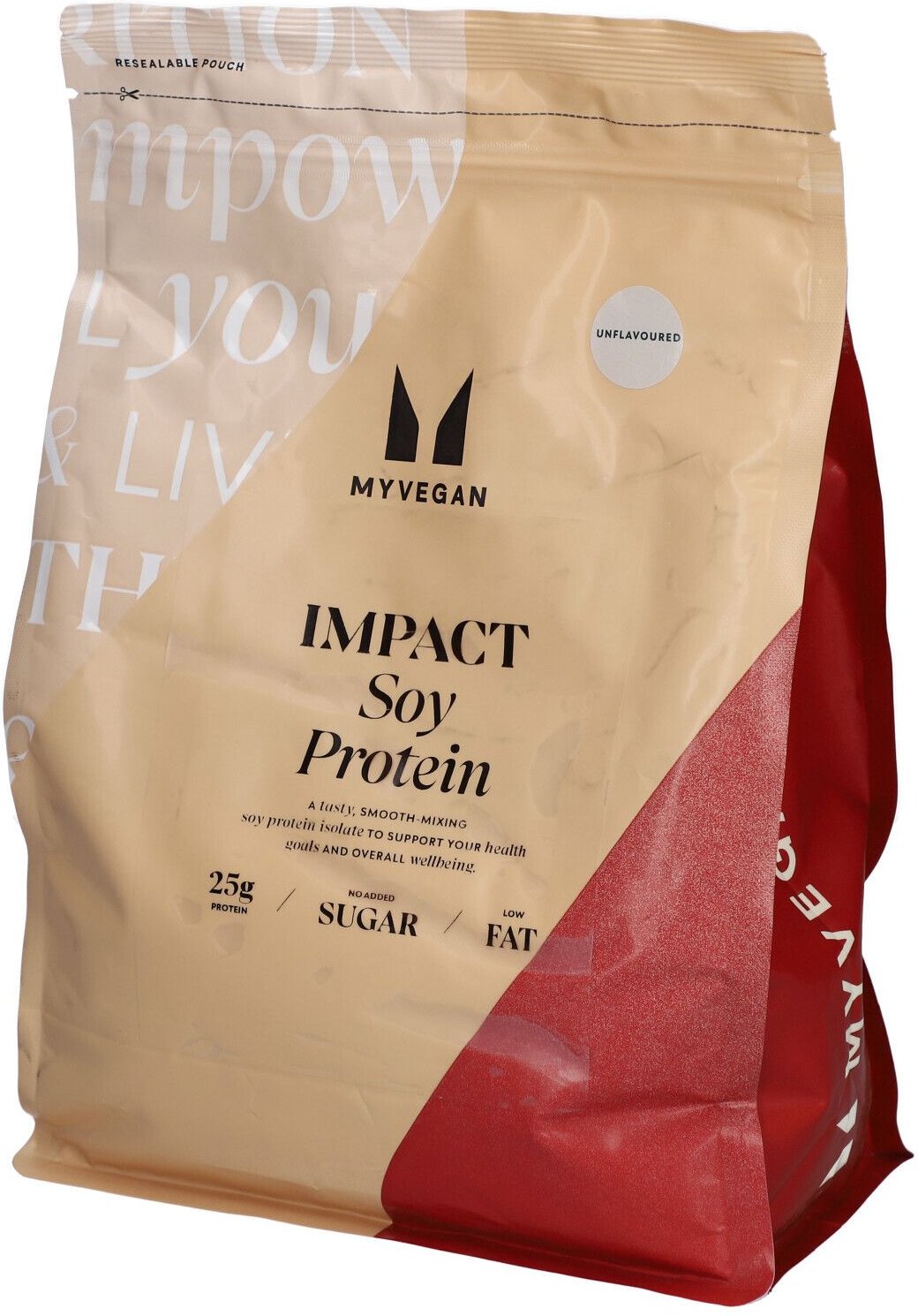 MyProtein Sojaprotein Isolat, Geschmacksneutral 1000 g Puder