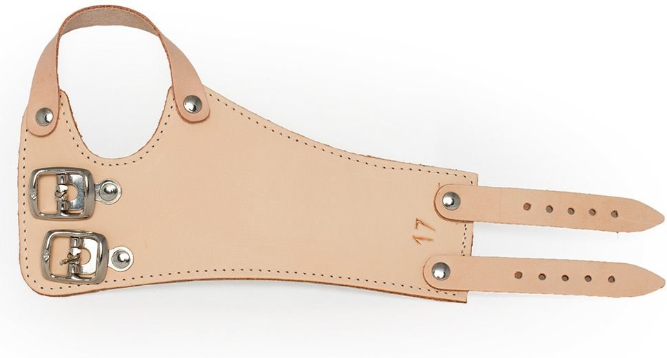 Handgelenkriemen 15 Leder rechts 2 Schn.gef. 1 St Bandage(s)