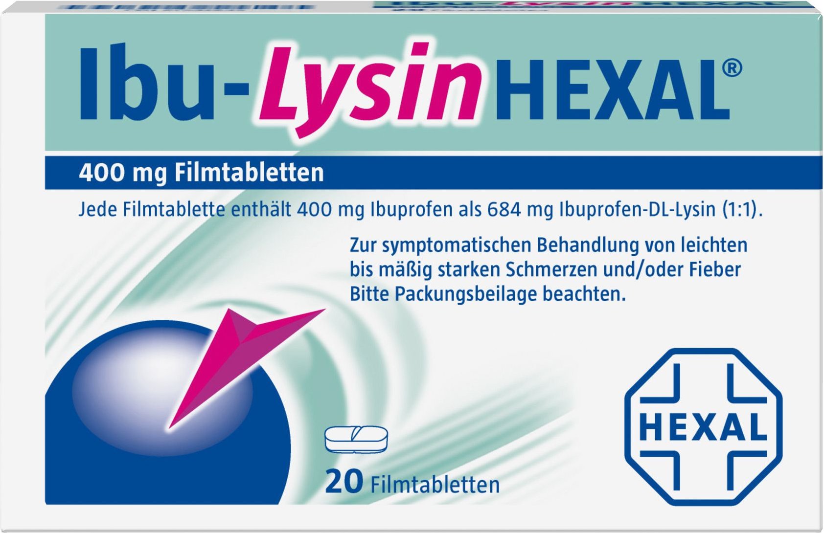 Ibu-Lysin Hexal 400 mg Filmtabletten