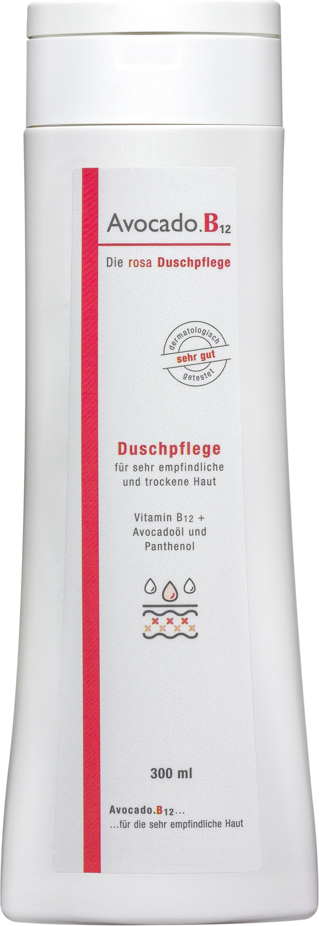 Avocado B12 Duschpflege 300 ml Körperpflege