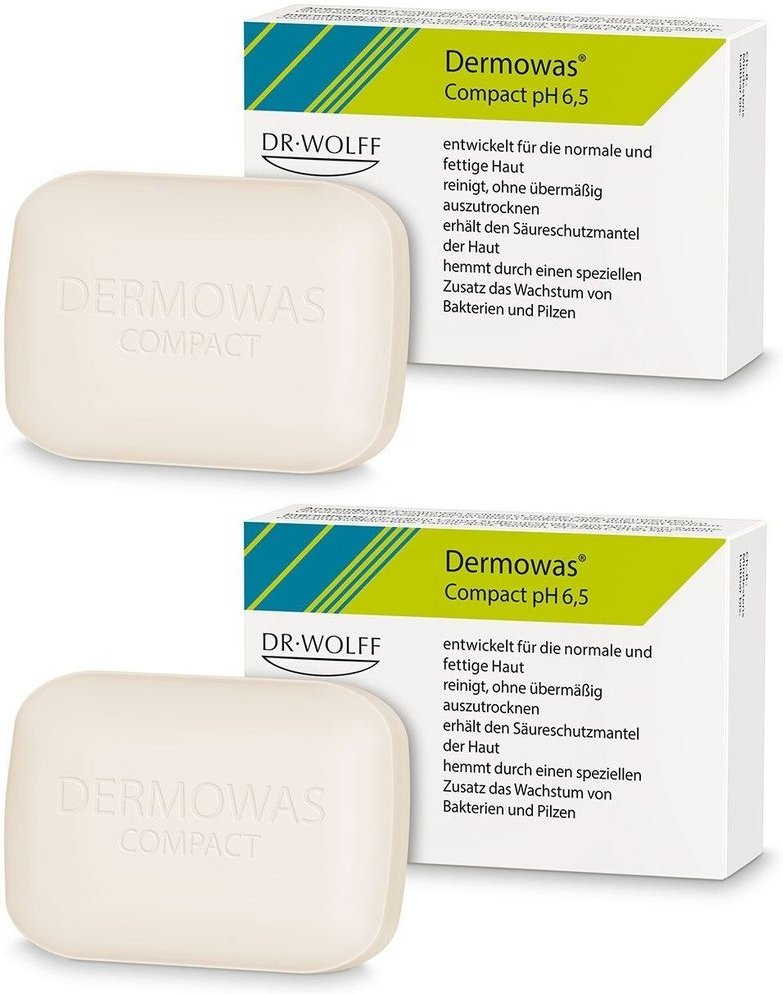 Dermowas compact Seife 2x 2x100 g