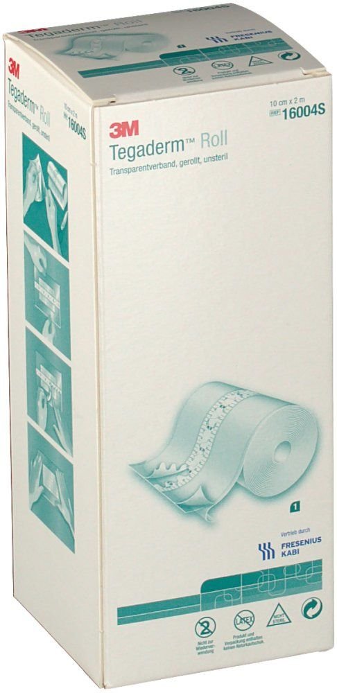 Tegaderm Roll 10 cmx2 m 16004S 1 St Pflaster