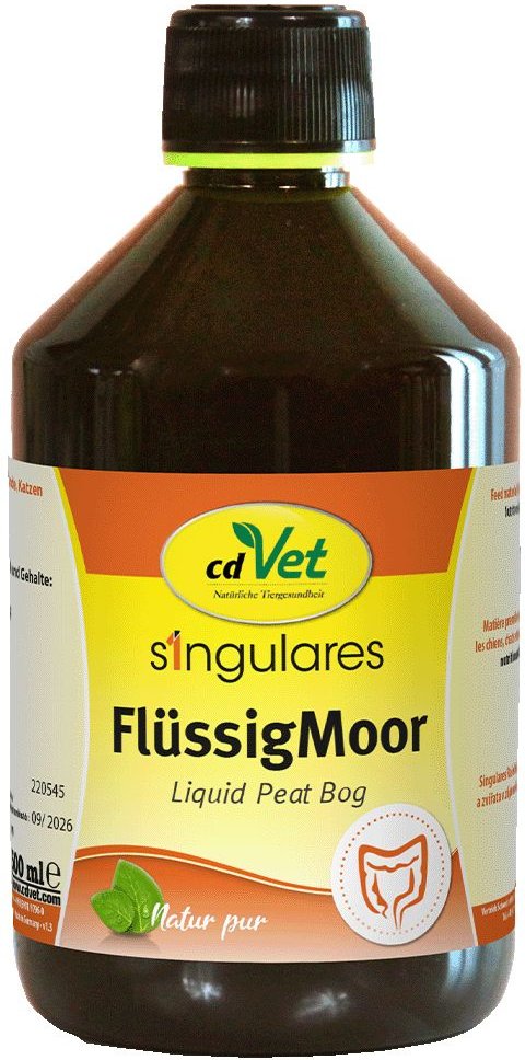 Singulares FlüssigMoor Einzelfutterm.f.Hund/Katze 500 ml Flüssigkeit