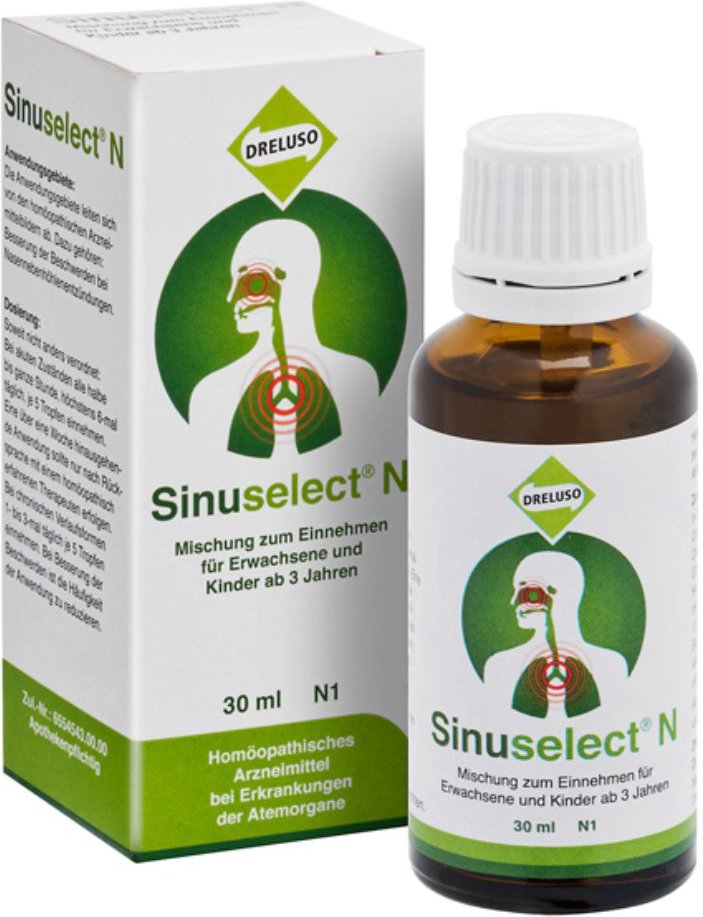 Sinuselect N Tropfen 30 ml