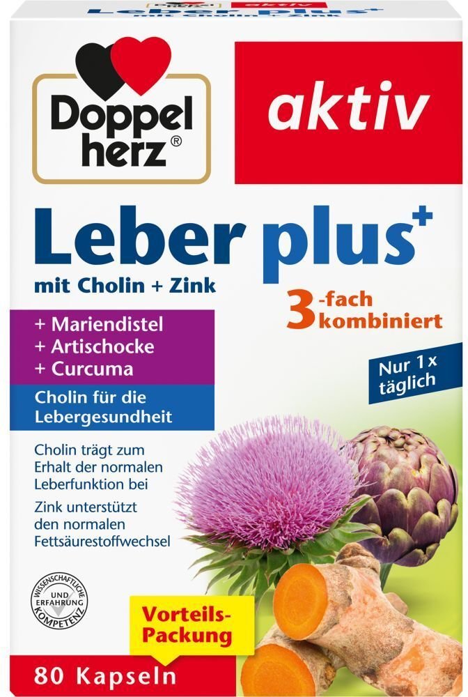 Doppelherz Leber plus Kapseln