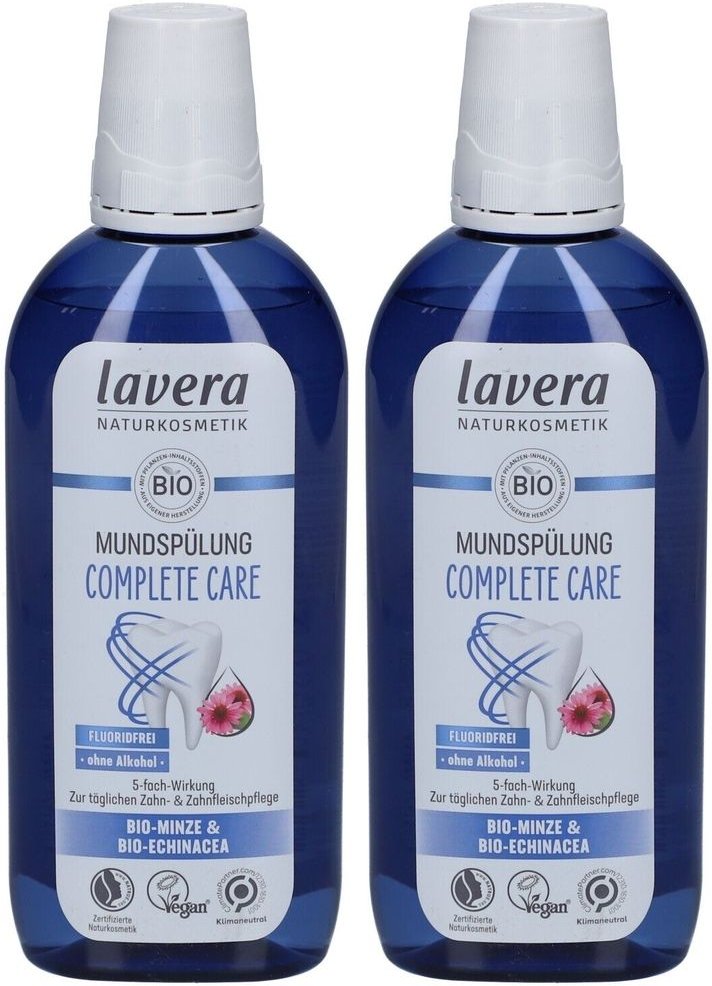 Lavera Mundsp COM C FLU FR x2 2x400 ml Mundwasser