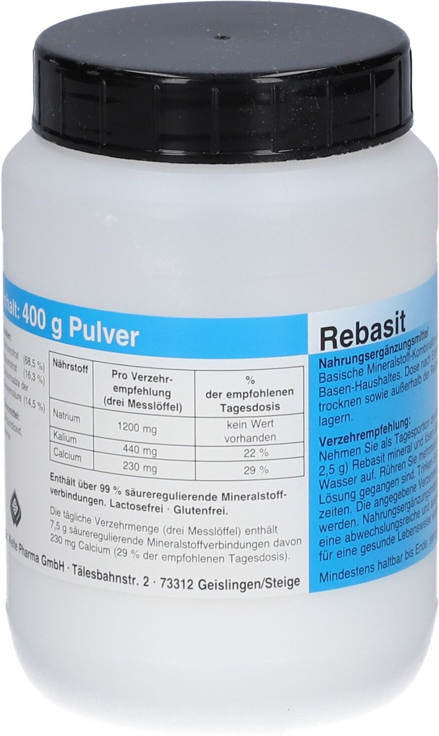 Thumbnail - Rebasit Mineral Pulver 400 g