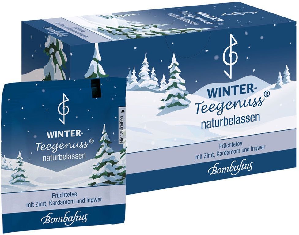 Winter-Teegenuss Zimt Kardamom Ingwer Filterbeutel 20x2,5 g