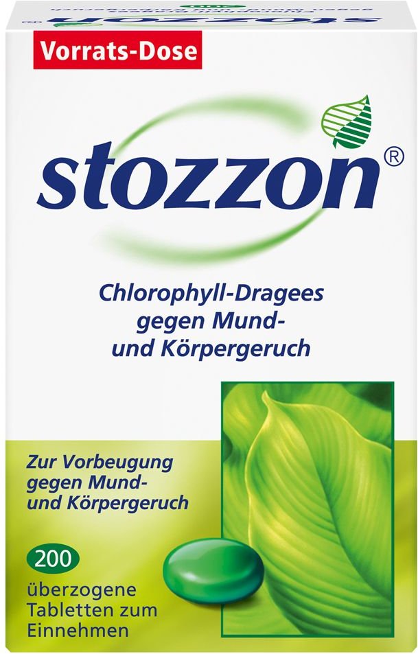 Thumbnail - Stozzon Chlorophyll überzogene Tabletten 200 St Überzogene