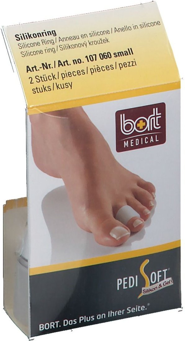 Bort PediSoft Silikonring small 2 St Fingerling