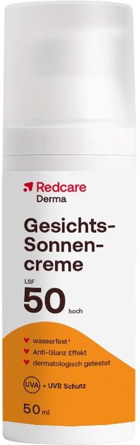 Redcare Gesichts-Sonnencreme LSF 50 ml Creme