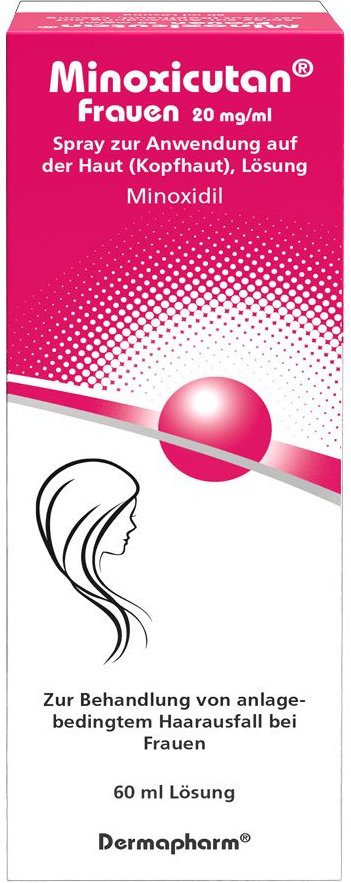 Minoxicutan Frauen 20 mg/ml Spray 60 ml Lösung
