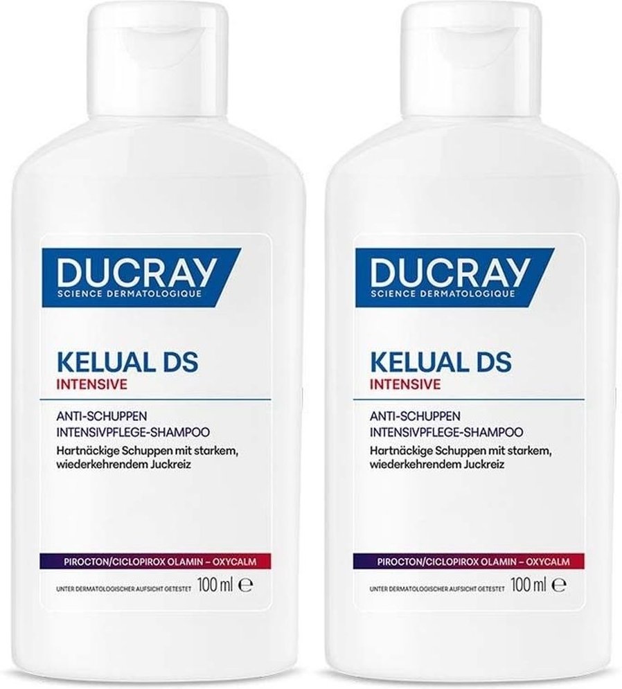 Ducray Kelual DS Intensive Anti-Schuppen Intensivpflege-Shampoo x2 2x100 ml Shampoo