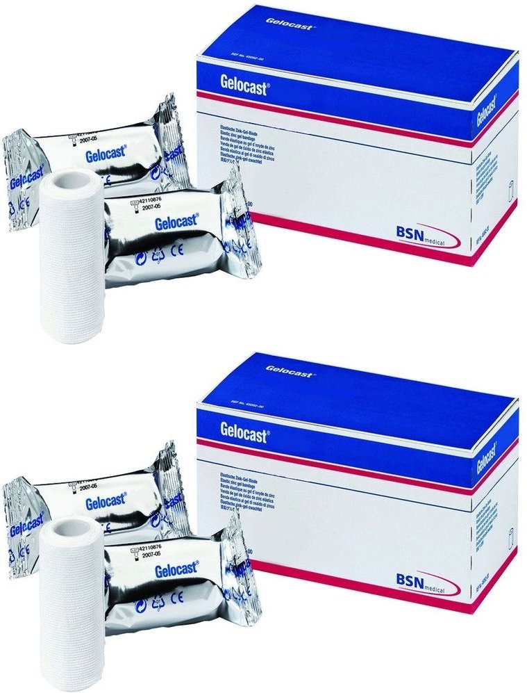 Gelocast Zink-Gel-Binde 10 cmx7 m 2x 2x1 St Verband