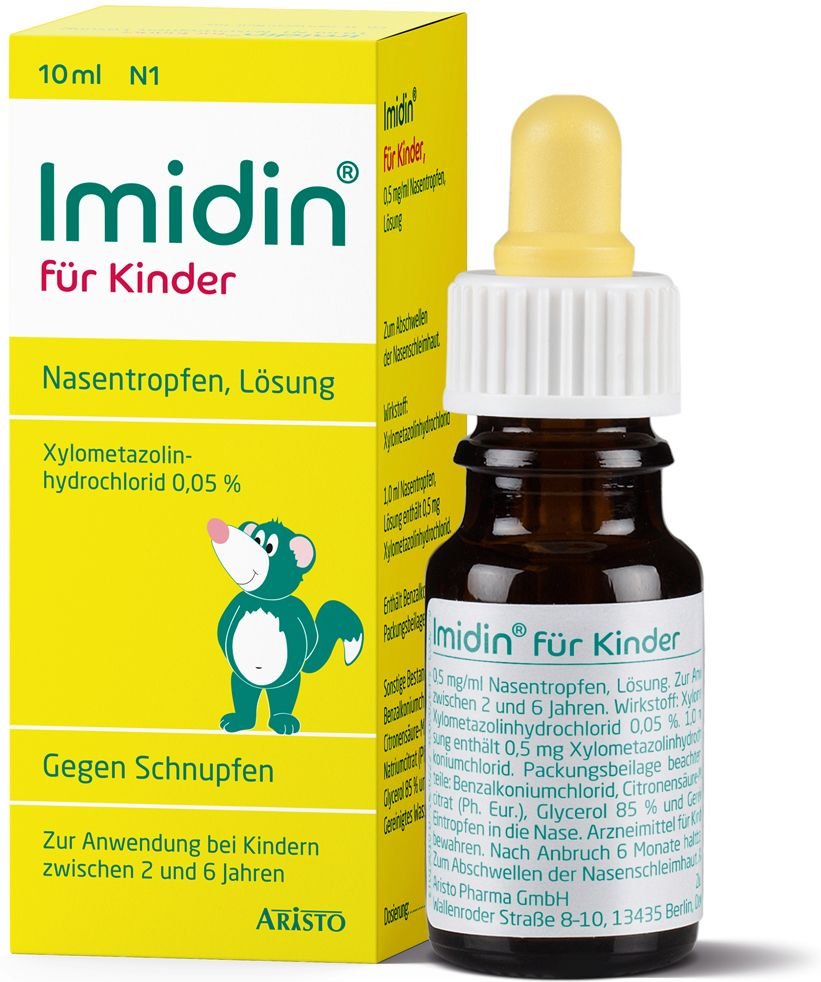 Imidin Nasentropfen für Kinder 10 ml