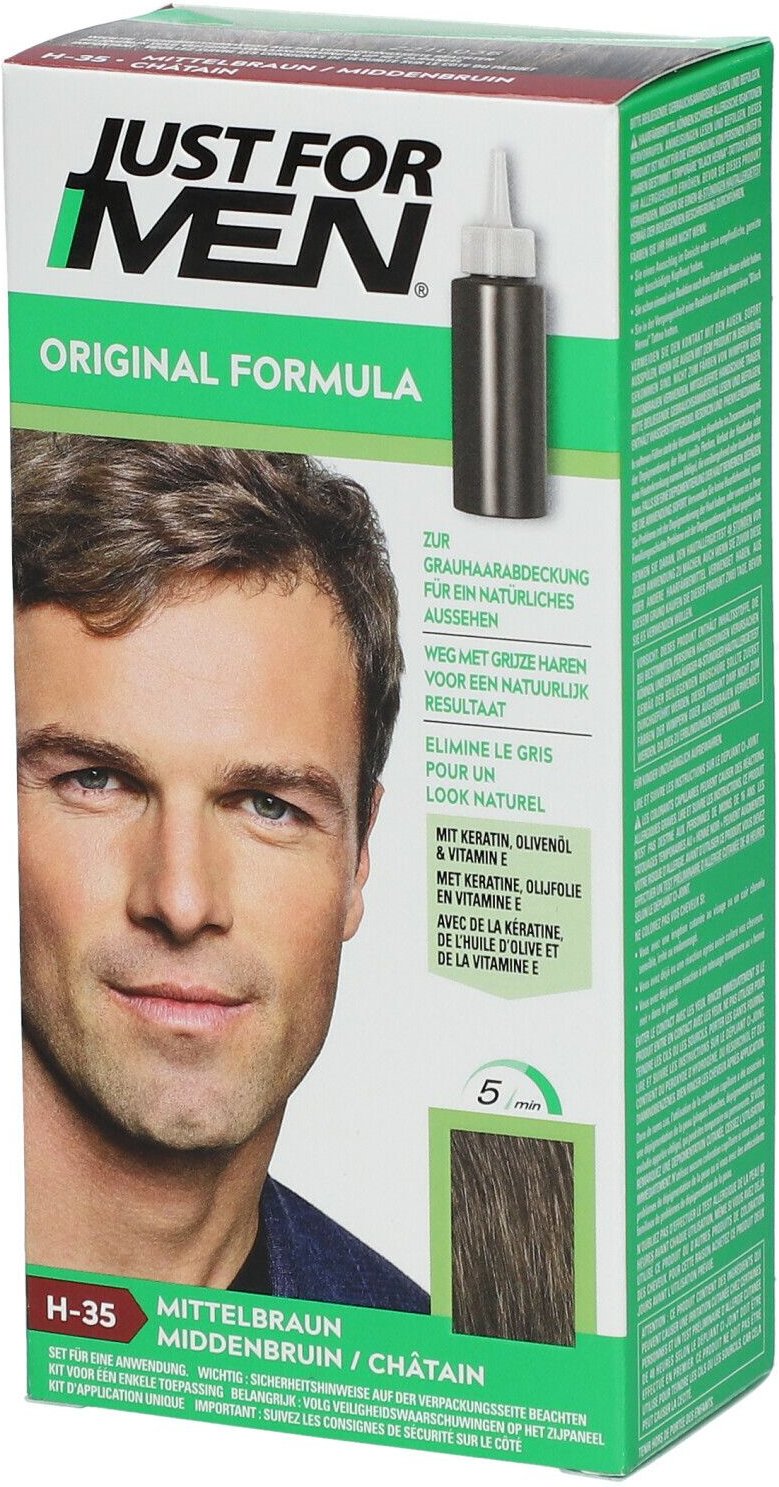 Just for men Tönungsshampoo mittelbraun 60 ml Shampoo