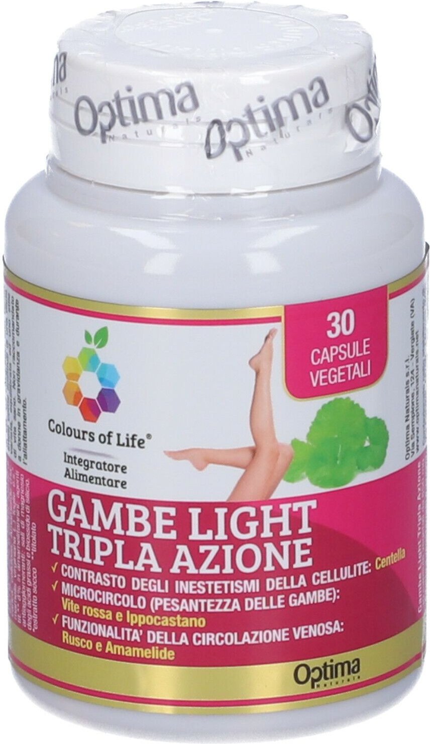 Gambe Light 30Cps Colours 25,5 g Kapseln