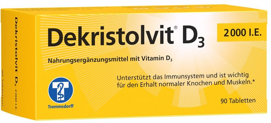 Dekristolvit D3 2000 I.e. Tabletten 90 St