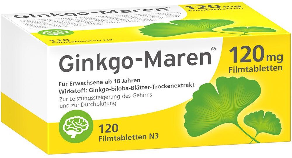 Ginkgo-Maren 120 mg Filmtabletten St