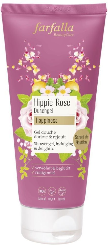 Farfalla Duschgel Hippie rose Tb 200 ml