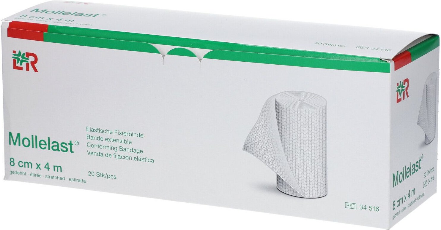 Mollelast Binden 8 cmx4 m einzeln verpackt 20 St