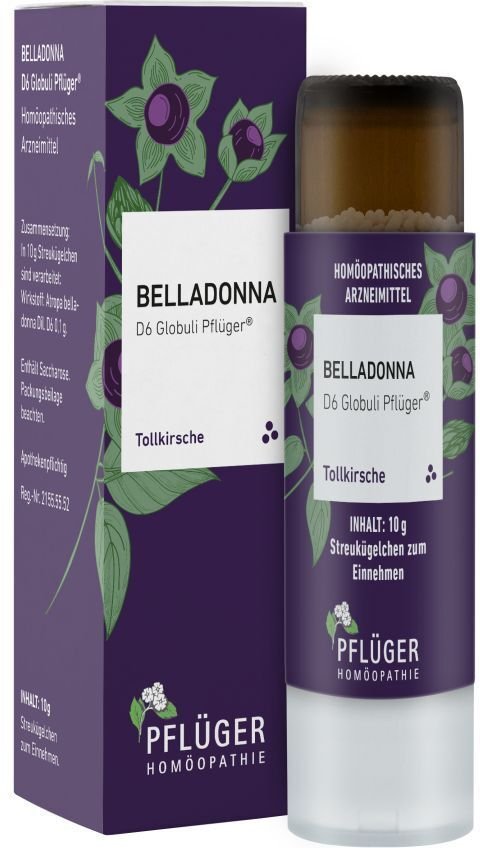 Belladonna D6 Globuli Pflüger Dosierspender