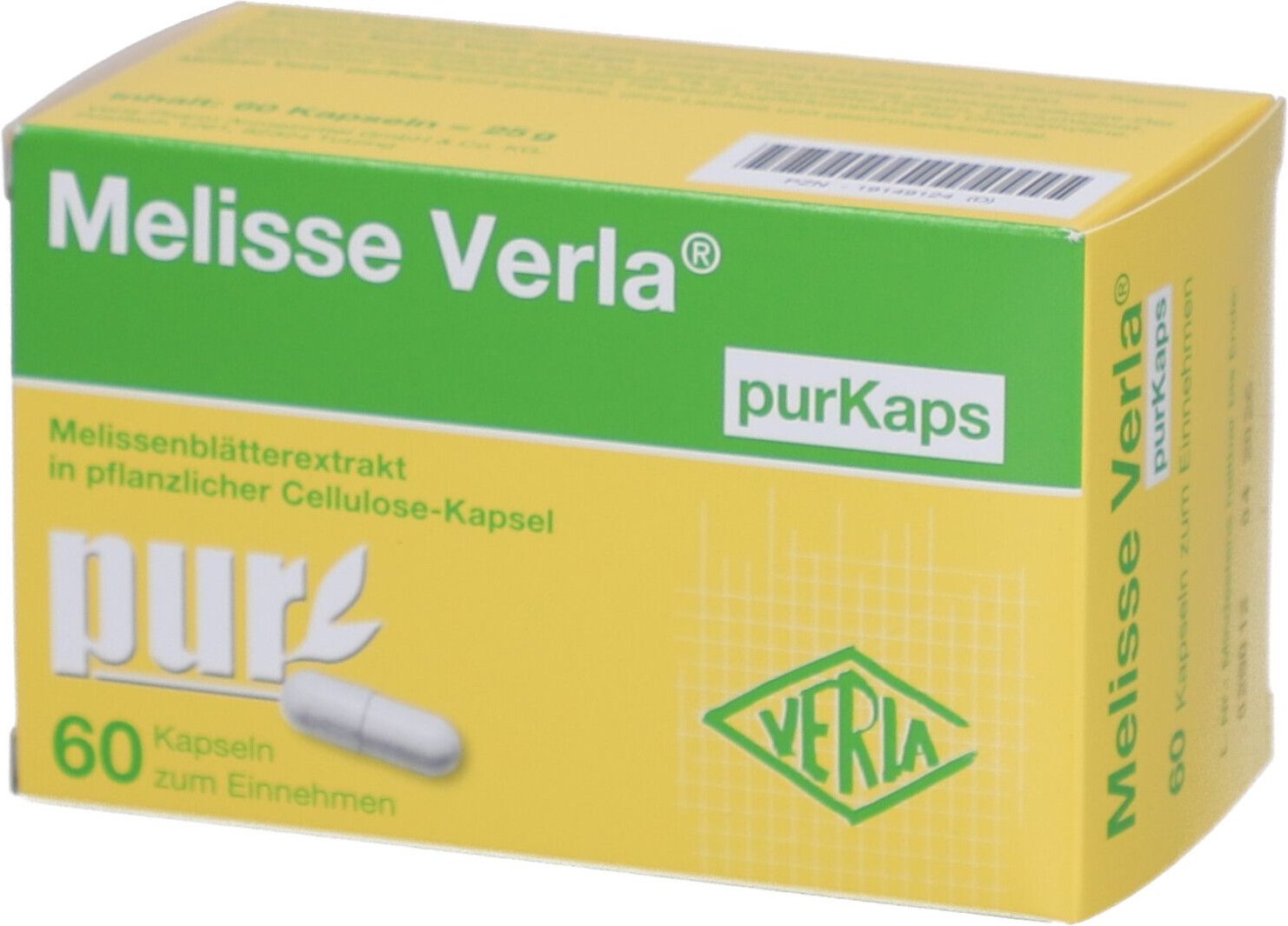 Melisse Verla purKaps 60 St Kapseln