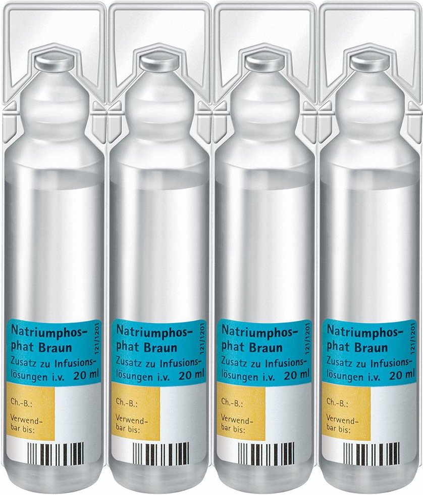 Natriumphosphat Braun MPC Infusionslsg.-Konzentrat 20x20 ml Infusionslösungskonzentrat