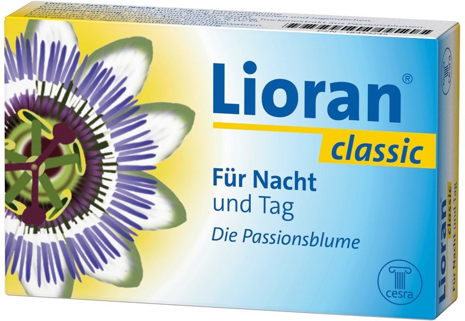 Lioran classic Für Nacht und Tag Die Passionsblume Hartkapseln