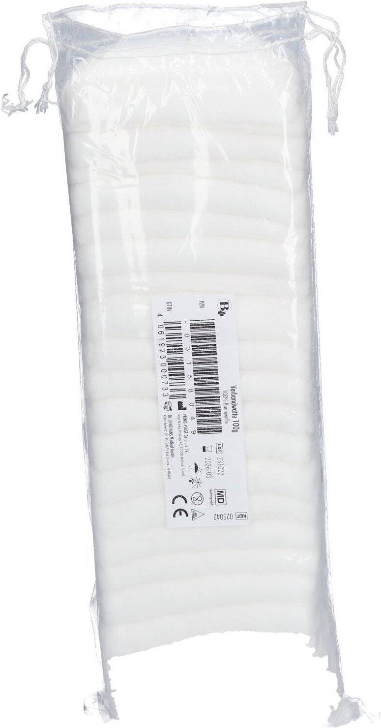Verbandwatte zickzack 100 g Watte