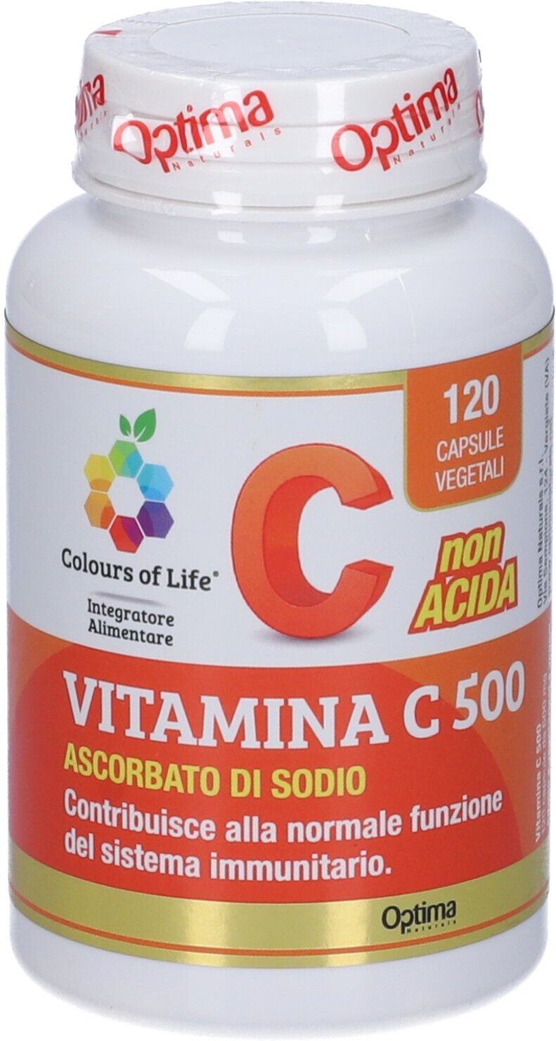 Vitamina C 500 120Cps Colours 108 g Kapseln
