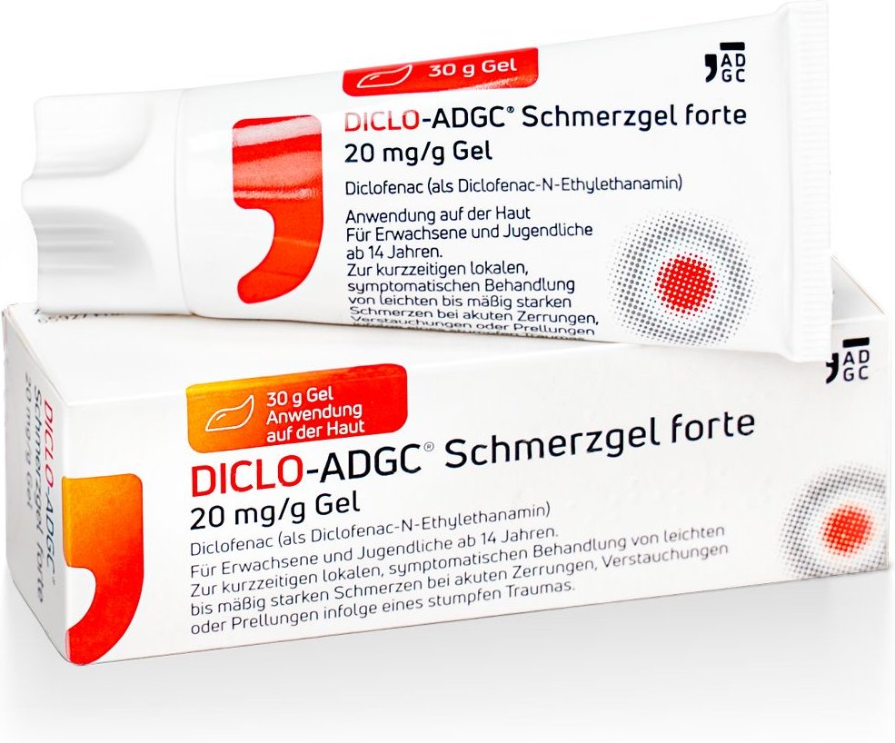 Diclo-Adgc Schmerzgel forte 20 mg/g 30 g Gel