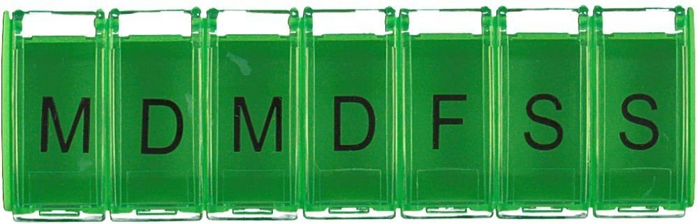 Tablettendose 1 Woche 7-Fächer klein St Dose