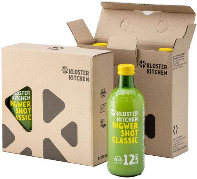 BIO Ingwershot Classic 12Shots 6x360ml 2x3x360 ml Saft