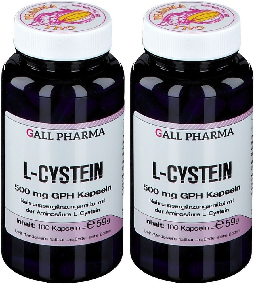 L Cystein 500Mg x2 2x100 St Kapseln