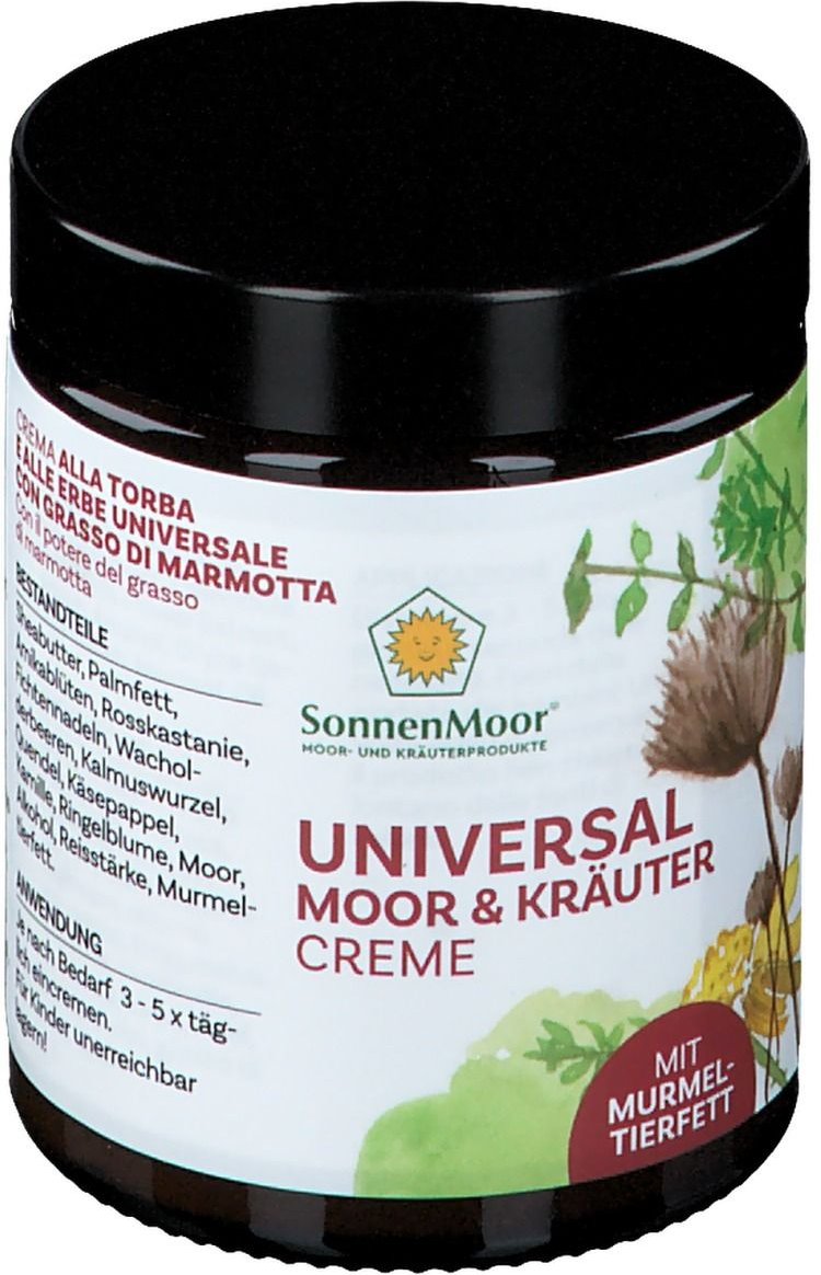 Thumbnail - Universal Moor- u.Kräutercreme m.Murmeltierfett 140 g Creme