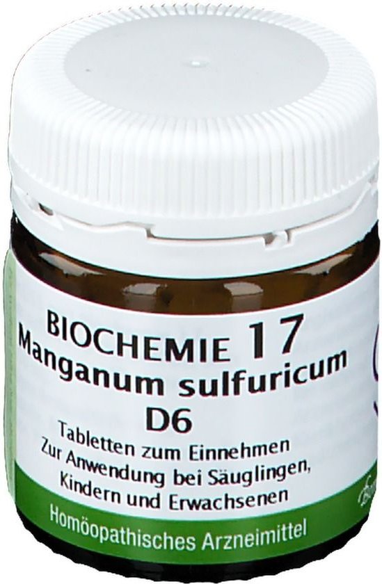 Biochemie 17 Manganum sulfuricum D 6 Tabletten