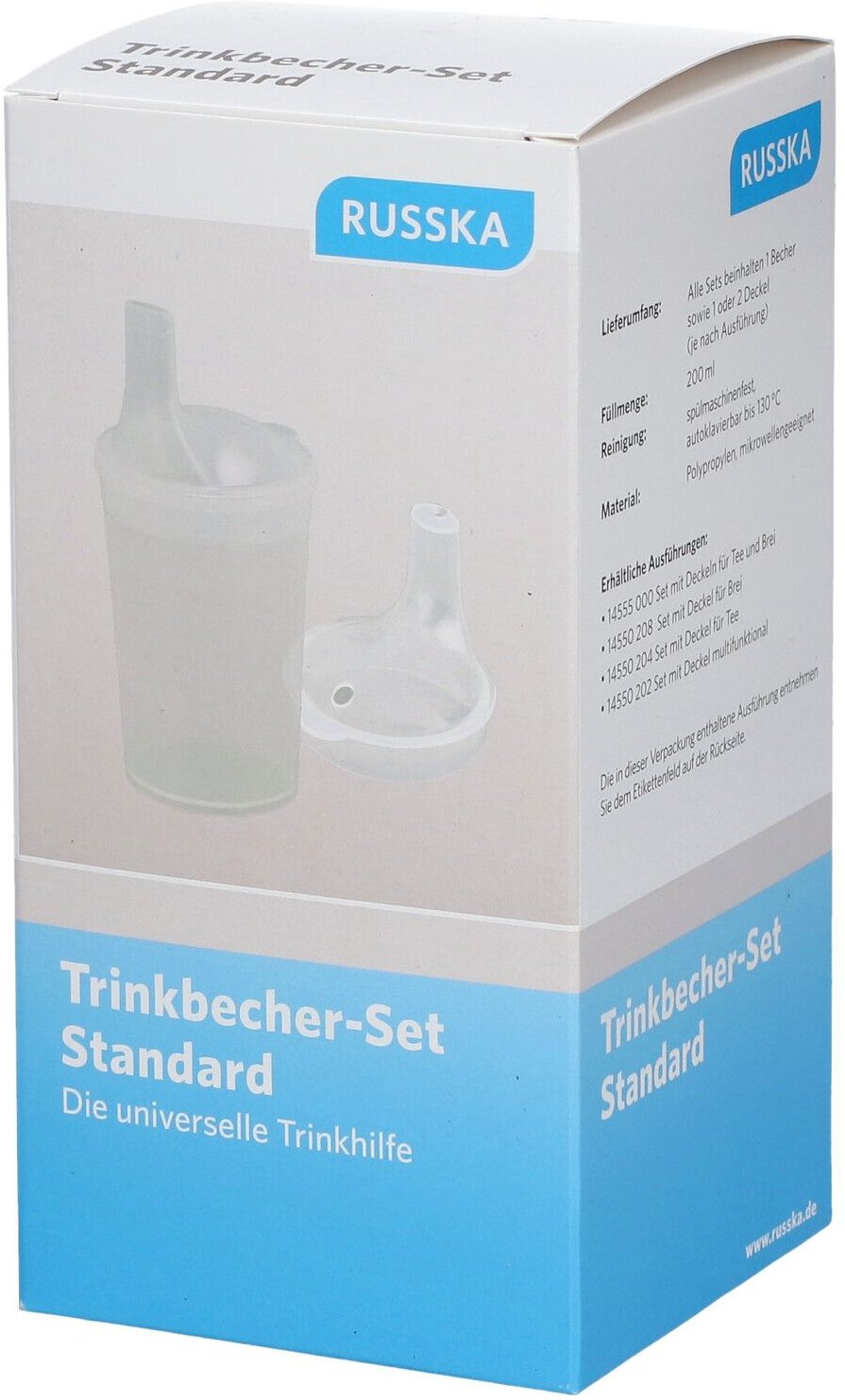 Trinkbecher-Set Standard m.Deck.f.Tee u.Brei 1 St Set