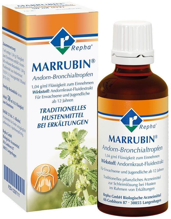 Marrubin Andorn-Bronchialtropfen 50 ml Tropfen