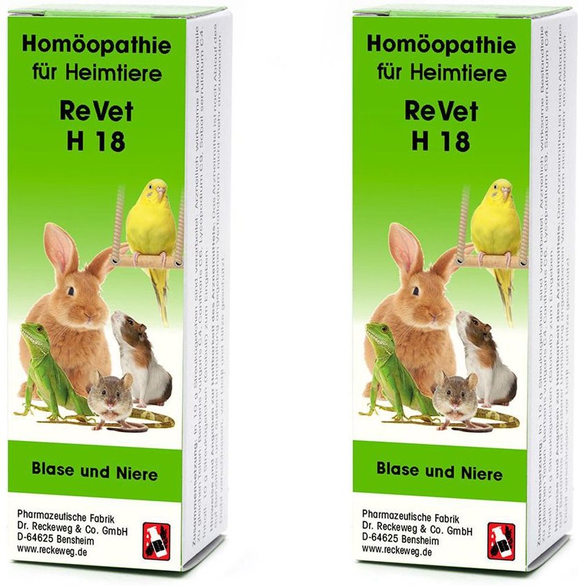 Revet H 18 Globuli f.Heimtiere Doppelpack 2x10 g