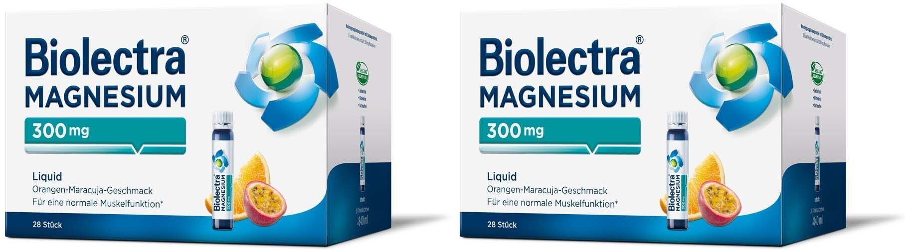 Biolectra Magnesium 300 mg Liquid 2x 2x28 St Liquidum