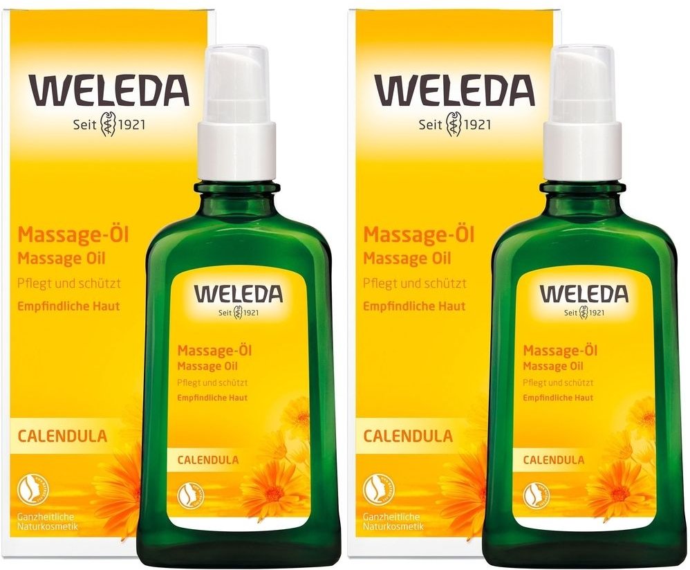 Weleda Calendula Massa OEL x2 2x100 ml Massageöl