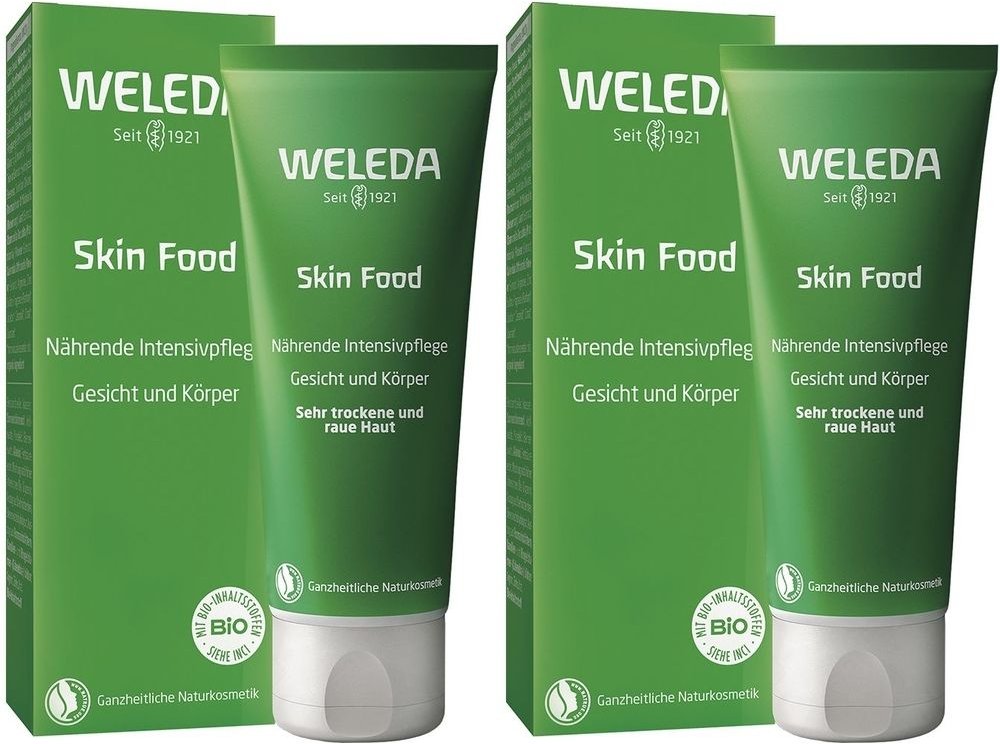 Weleda Skin Food 2x 2x75 ml Creme