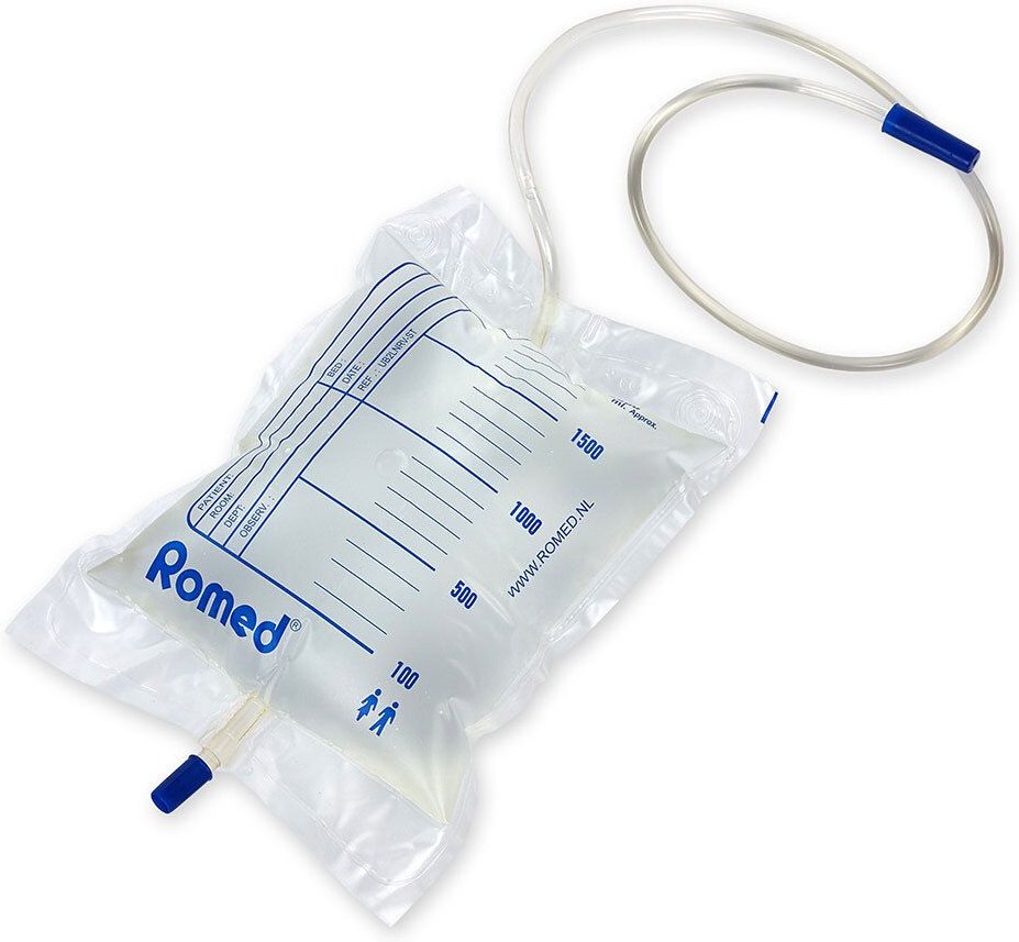 Pontos Urinezakjes Klep + Avloeiing 1 St Beutel