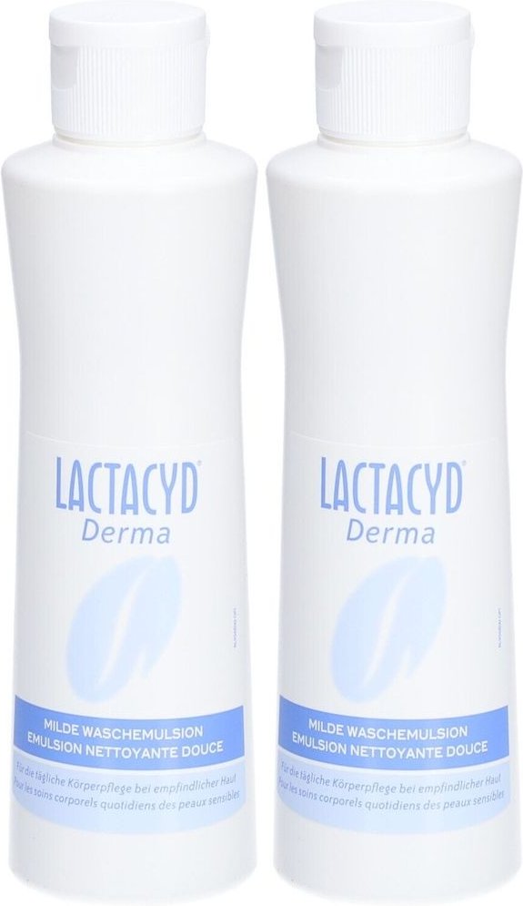 Lactacyd Derma Waschsyndet 2x 2x250 ml Körperpflege