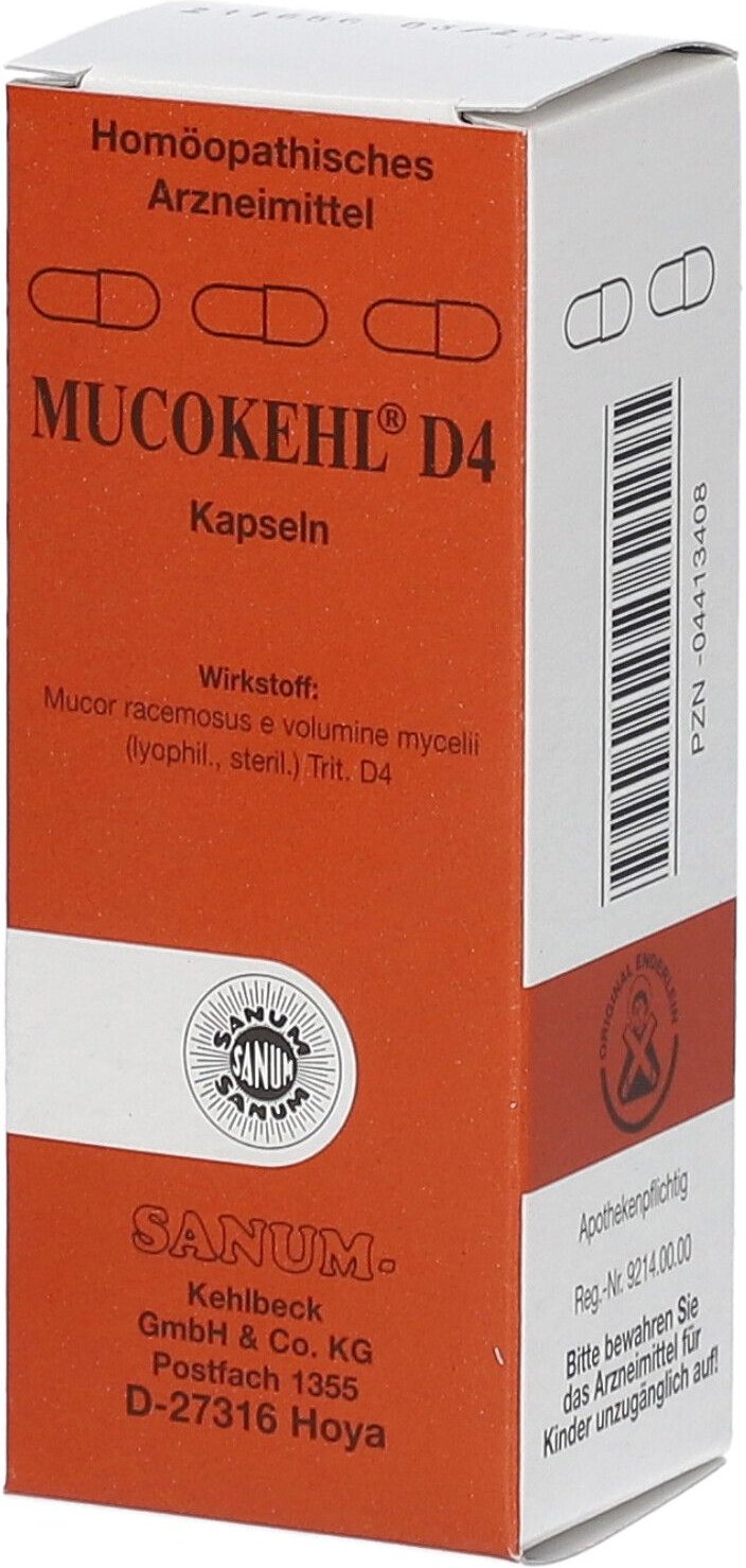Mucokehl D 4 Kapseln 20 St