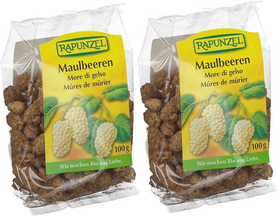 Rapunzel Bio Maulbeeren 2x100 g Früchte