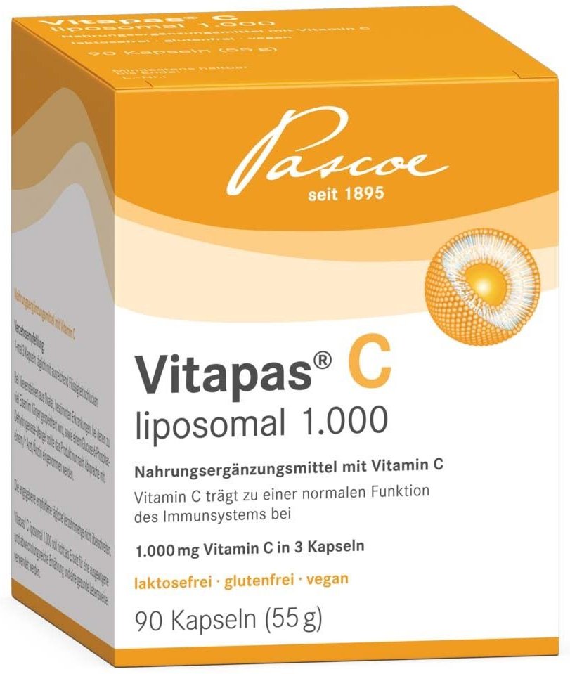 Vitapas C liposomal 1.000 Kapseln 90 St