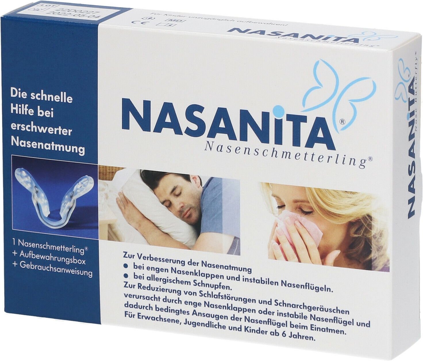 Nasanita Nasenschmetterling 1 St Sonstige