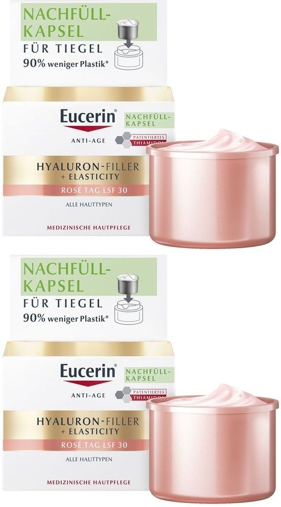 Eucerin Anti-Age Hyaluron-Filler+Elast.Rose Ref. 2x 2x50 ml Creme